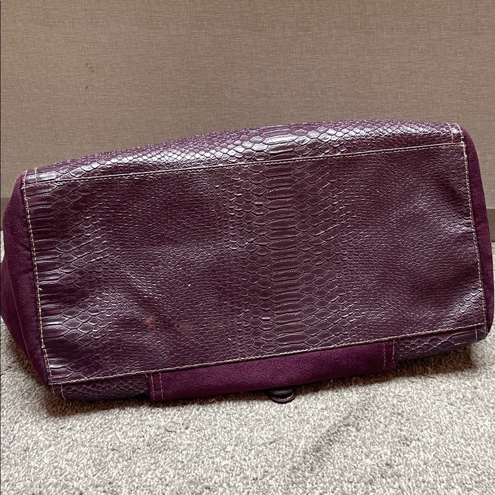 Elizabeth Arden purple weekender bag - Vintage - Picture 5 of 8